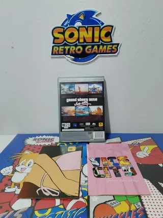 Grand Theft Auto Vice City PS2 Platinum completo