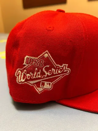 Gorra New Era LA Dodgers 59FIFTY Roja