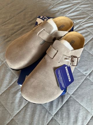 Birkenstock Boston Beige