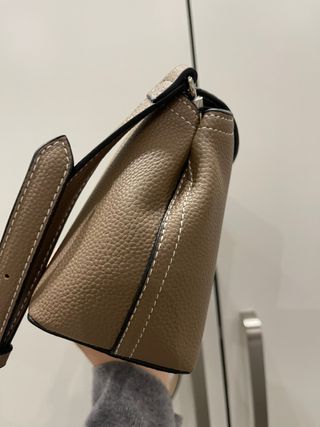 Borsa a spalla Toteme donna beige