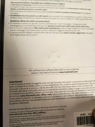 Microsoft Office 2003 Edizione Standard