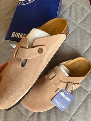 Birkenstock Boston Beige