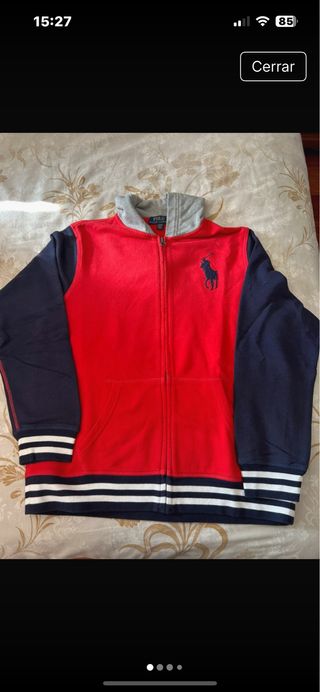 Chaqueta Polo Ralph Lauren Roja y Azul