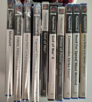 Lote 10 Juegos PlayStation 2