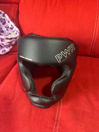 Protección Boxeo PWR Decathlon Outshock Negra