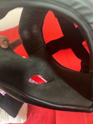 Protección Boxeo PWR Decathlon Outshock Negra