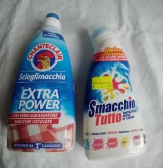 Sciogli macchia Chanteclair e Smacchio tutto