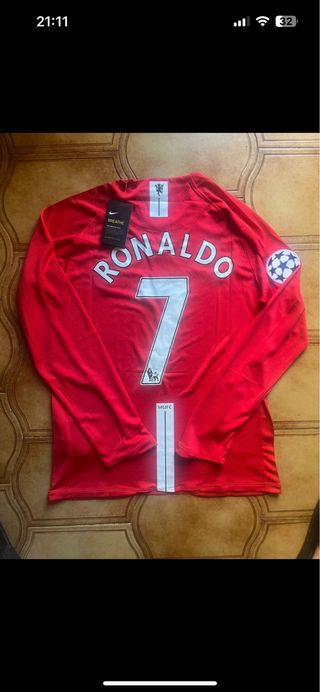 Camiseta Cristiano Ronaldo Manchester United 2008