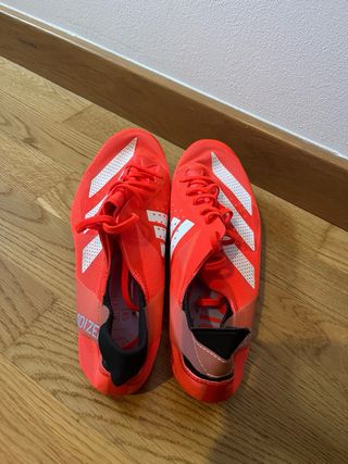 Zapatillas Atletismo Adidas Adizero Rojas