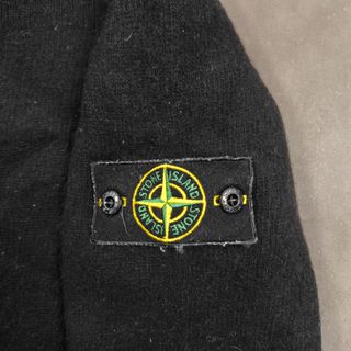 Stone Island Wool Knit Sweater | 2010s Outerwear