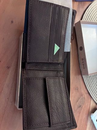 Cartera Diesel Piel India Sin Estrenar