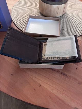 Cartera Diesel Piel India Sin Estrenar