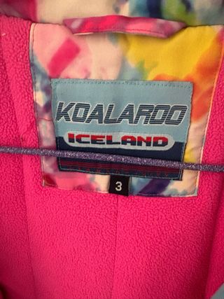 Chaqueta de nieve Koalaroo multicolor talla L