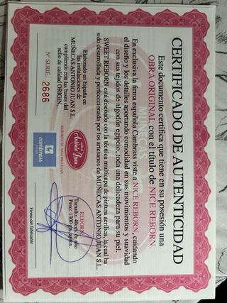 Muñeca Bebé Reborn Antonio Juan