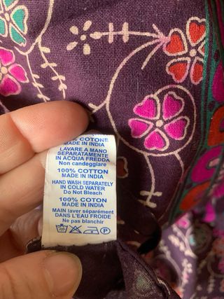 Colcha Plaid India Mandala Rosa y Morado