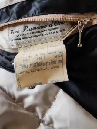 Piumino donna Belfe beige taglia 42