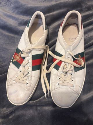 Zapatillas Gucci Blancas con Abeja