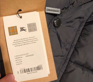 Chaqueta Burberry acolchada – Talla M –