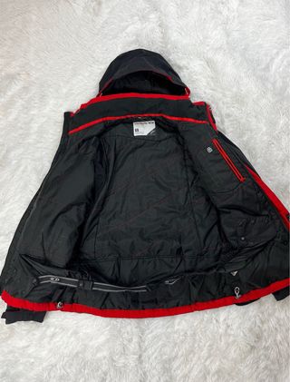 Chaqueta Salomon Talla S Negra y Roja