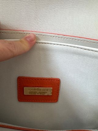 Bolso Baldinini Naranja Piel