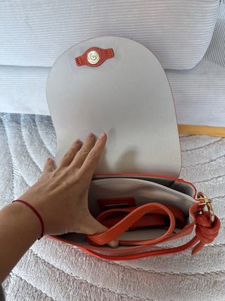 Bolso Baldinini Naranja Piel