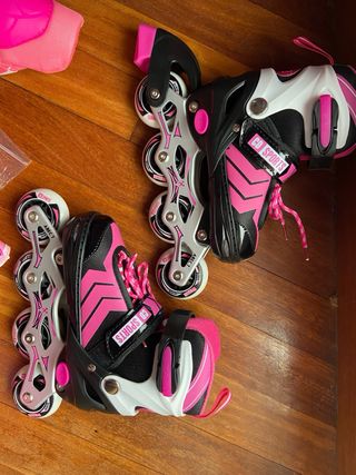 Patines en línea extensibles a estrenar
