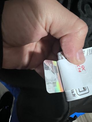 Abrigo The North Face Negro y Azul Nuevo