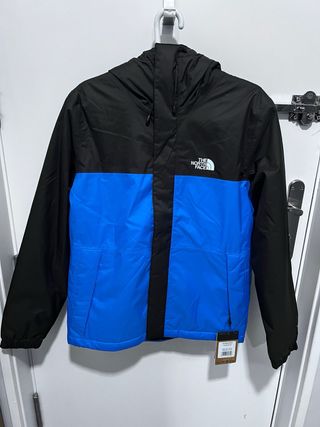 Abrigo The North Face Negro y Azul Nuevo