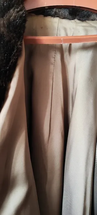 Giacca in pelliccia ecologica maculata