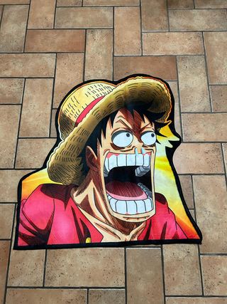 Tappeto Anime Goku/One Piece effetto puff magico