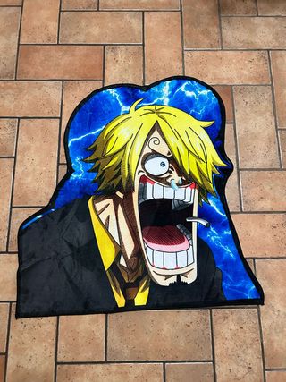 Tappeto Anime Goku/One Piece effetto puff magico