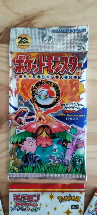 Sobre Expansión Pokémon 20th Anniversary