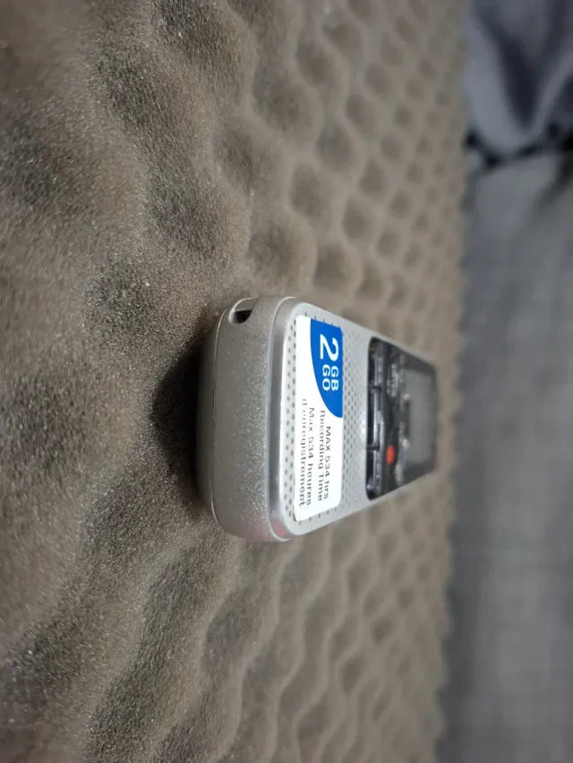 Gravador de voz Sony ICD-BX112