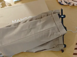 Pantalón de hombre, lana Mango x Boglioli talla 38