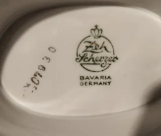 Set Ceramica Bavaria Bianco Oro