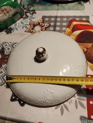 Set Ceramica Bavaria Bianco Oro