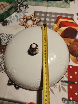 Set Ceramica Bavaria Bianco Oro