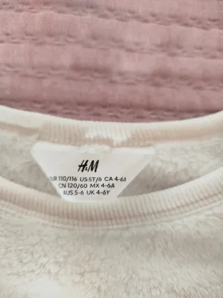 Sudadera corazón lentejuelas talla 4-6