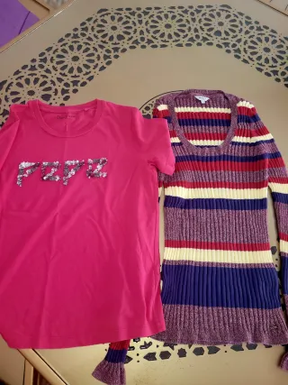 Camiseta Pepe Jeans y Jersey Rayas Talla S