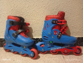 Patines en línea Spiderman Talla 30-33 Ajustable