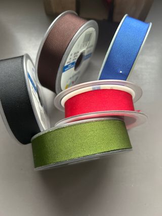 Cintas de mercería (varios colores)