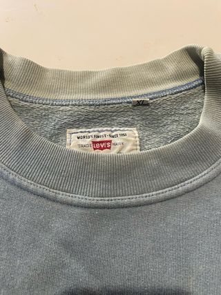 Felpa Levi's uomo grigia e blu