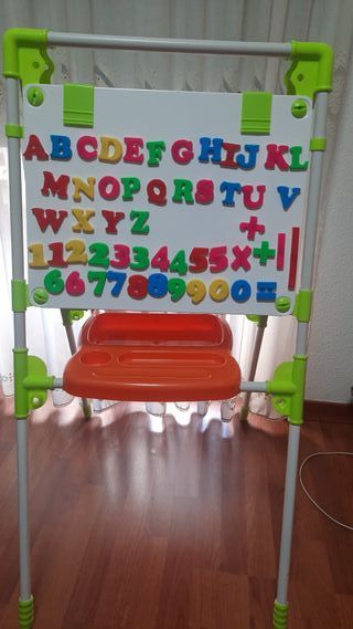 Pizarra caballete tizas y magnética