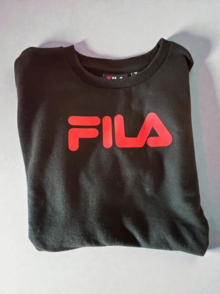 Sudadera Fila Negra Talla 16 Años