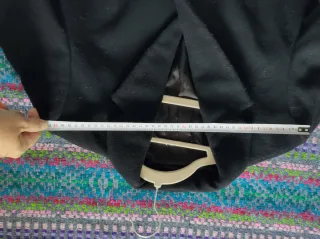 Abrigo Negro Invierno Mujer