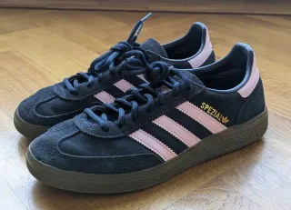 Zapatillas Adidas Handball Spezial Azul Rosa 37,5