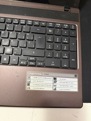 2 portátiles Asus y Acer i3 e i5