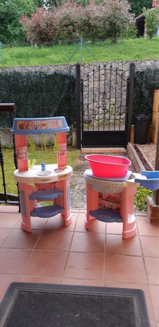 Cucina e fasciatoio per bambini