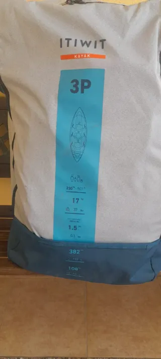 Kayak hinchable ITIWIT 3 plazas