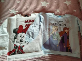 Lote 2 sudaderas infantiles Disney